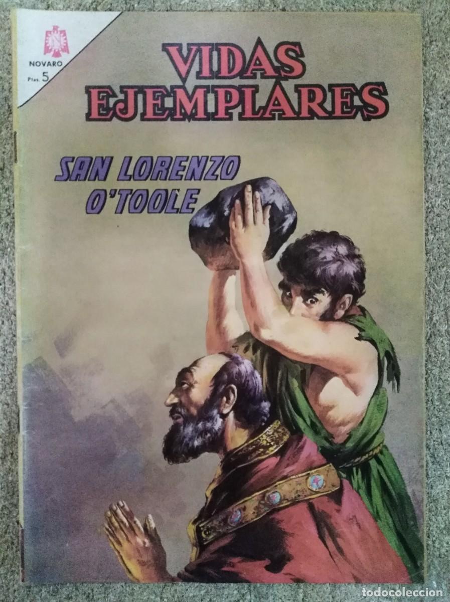 Tebeos: Vidas Ejemplares 220.San Lorenzo O'Toole.Novaro