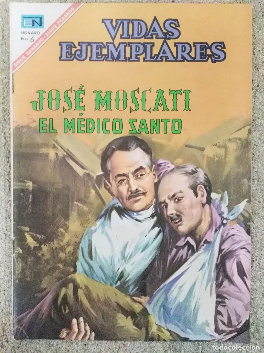 Tebeos: Vidas Ejemplares 242.Jose Moscati El Medico Santo.Novaro