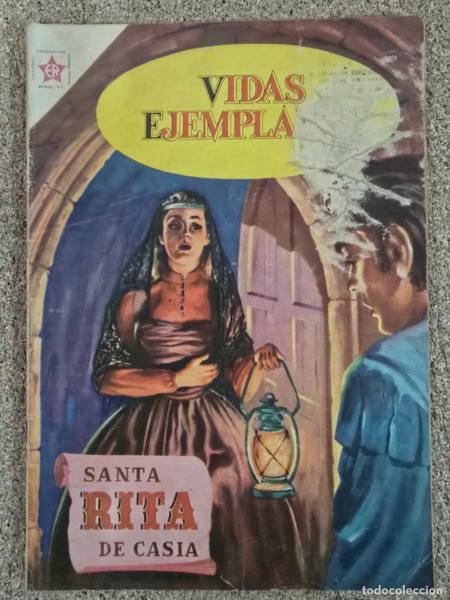 Tebeos: Vidas Ejemplares 77.Santa Rita de Casia.Novaro