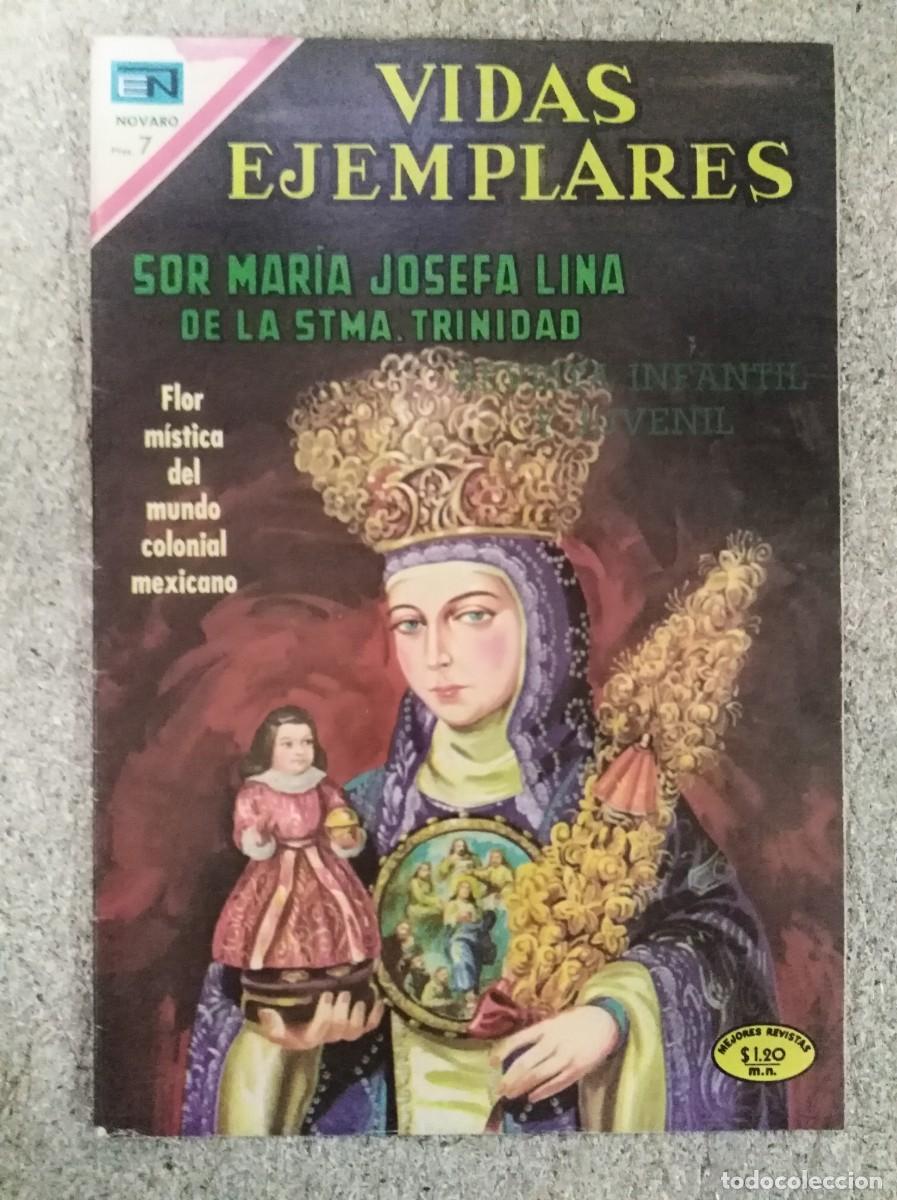 Tebeos: Vidas Ejemplares 324.Sor Maria Josefa Lina De La Stma Trinidad.Novaro
