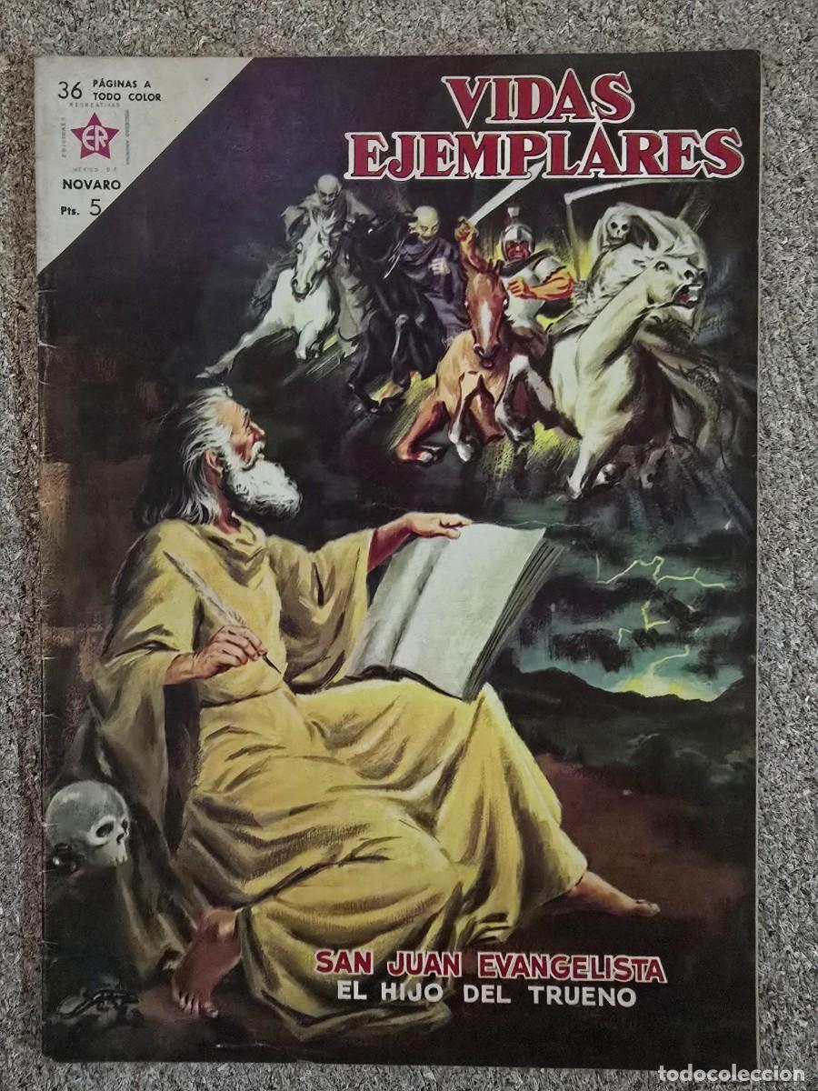 Tebeos: Vidas Ejemplares 159.San Juan Evangelista.Novaro