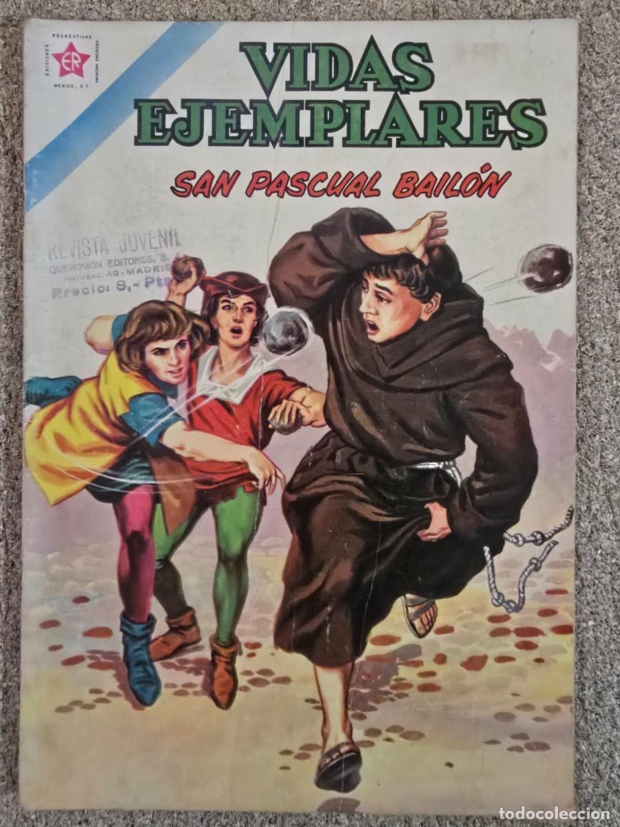 Tebeos: Vidas Ejemplares 113.San Pascual Bailon.Novaro