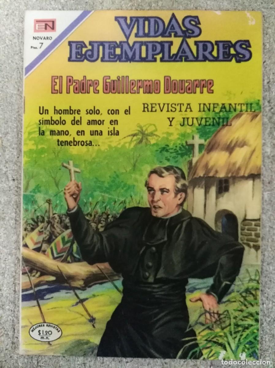 Tebeos: Vidas Ejemplares 318.El Padre Guillermo Dovarre.Novaro