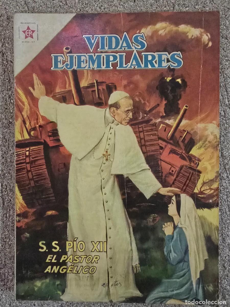 Tebeos: Vidas Ejemplares Numero Extraordinario.S.S. Pio XII El Pastor Angelico.Novaro