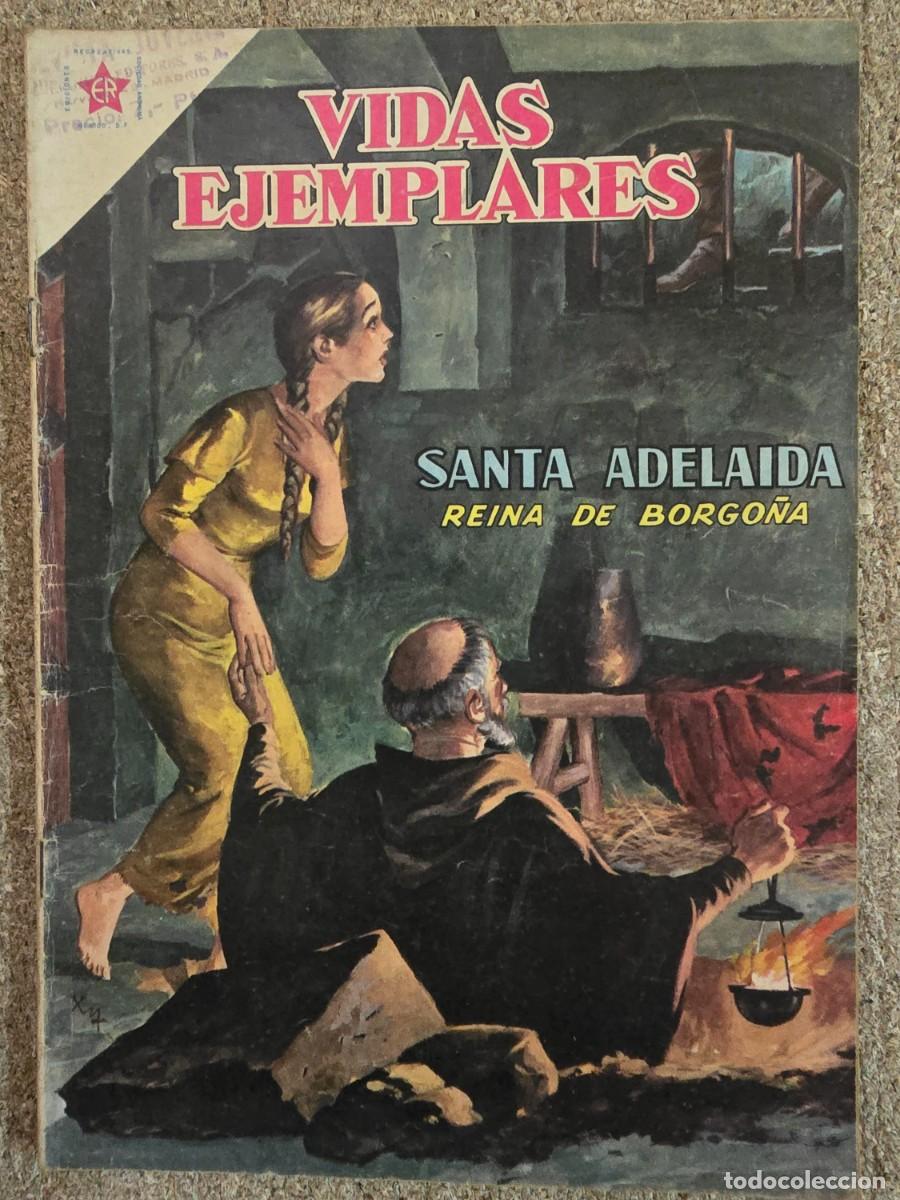 Tebeos: Vidas Ejemplares 59.Santa Adelaida Reina de Borgo&ntilde;a.Novaro