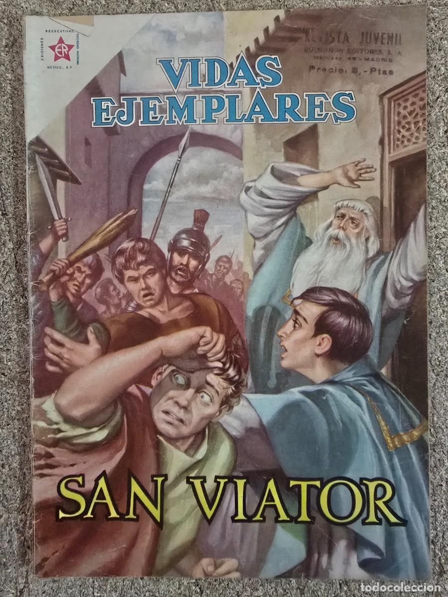 Tebeos: Vidas Ejemplares 72.San Viator.Novaro