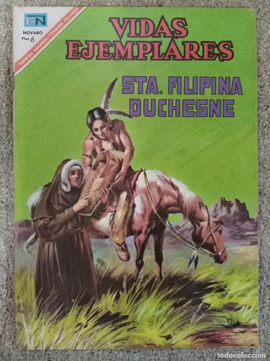 Tebeos: Vidas Ejemplares 245.Sta Filipina Duchesne.Novaro