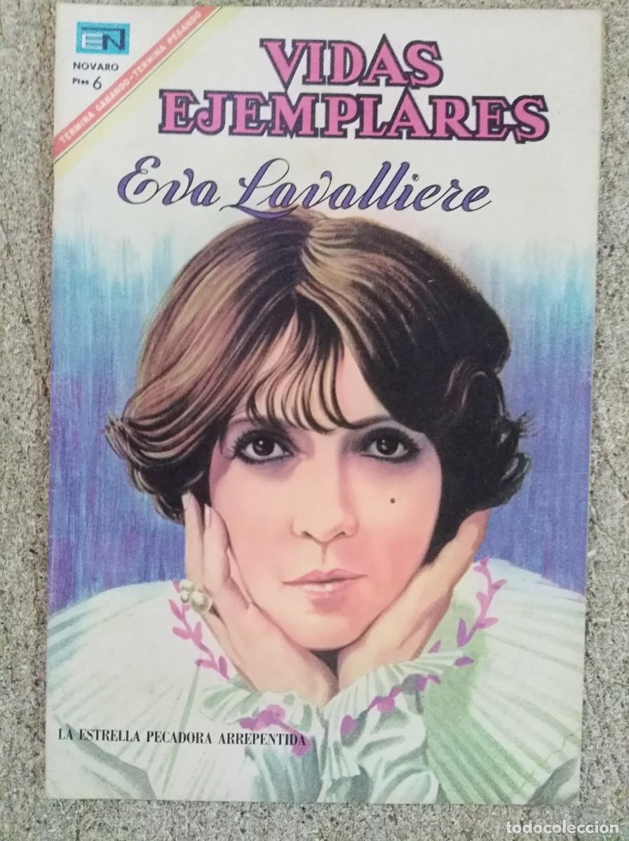 Tebeos: Vidas Ejemplares 251.Eva Lavalliere.Novaro