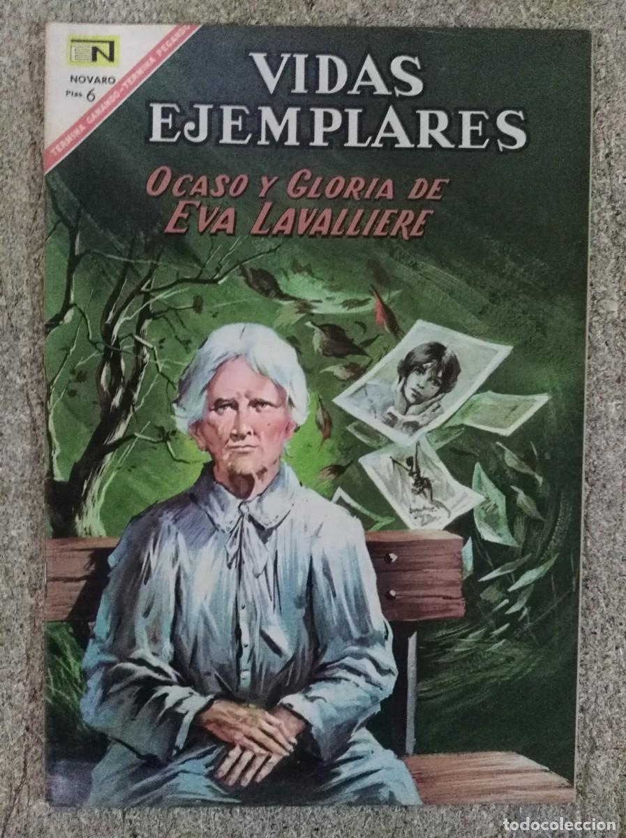 Tebeos: Vidas Ejemplares 252.Ocaso y Gloria de Eva Lavalliere.Novaro
