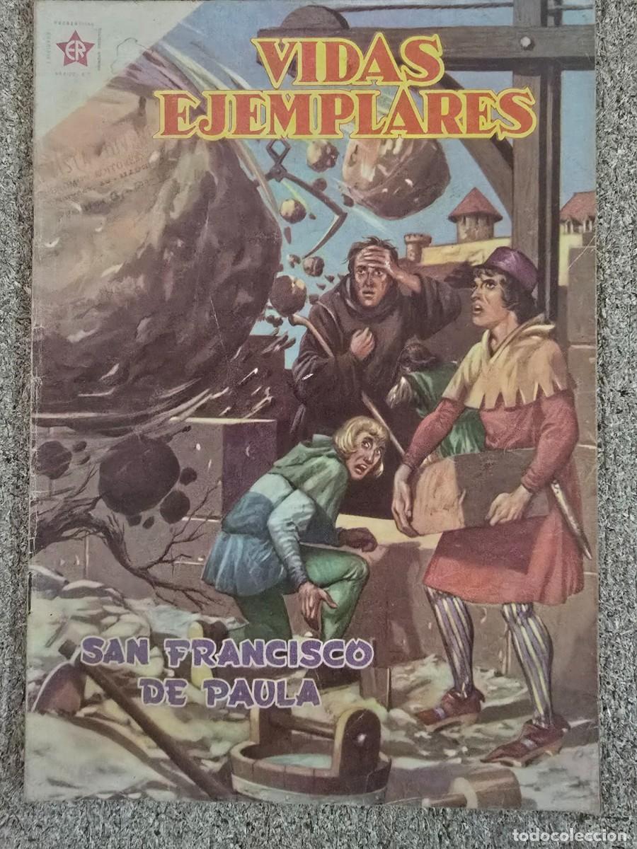 Tebeos: Vidas Ejemplares 75.San Francisco de Paula.Novaro