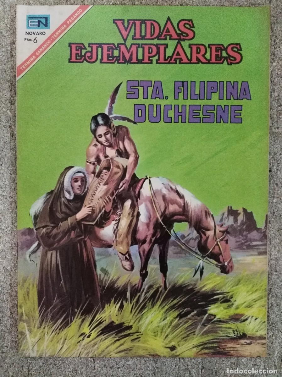 Tebeos: Vidas Ejemplares 245.Sta Filipina Duchesne.Novaro