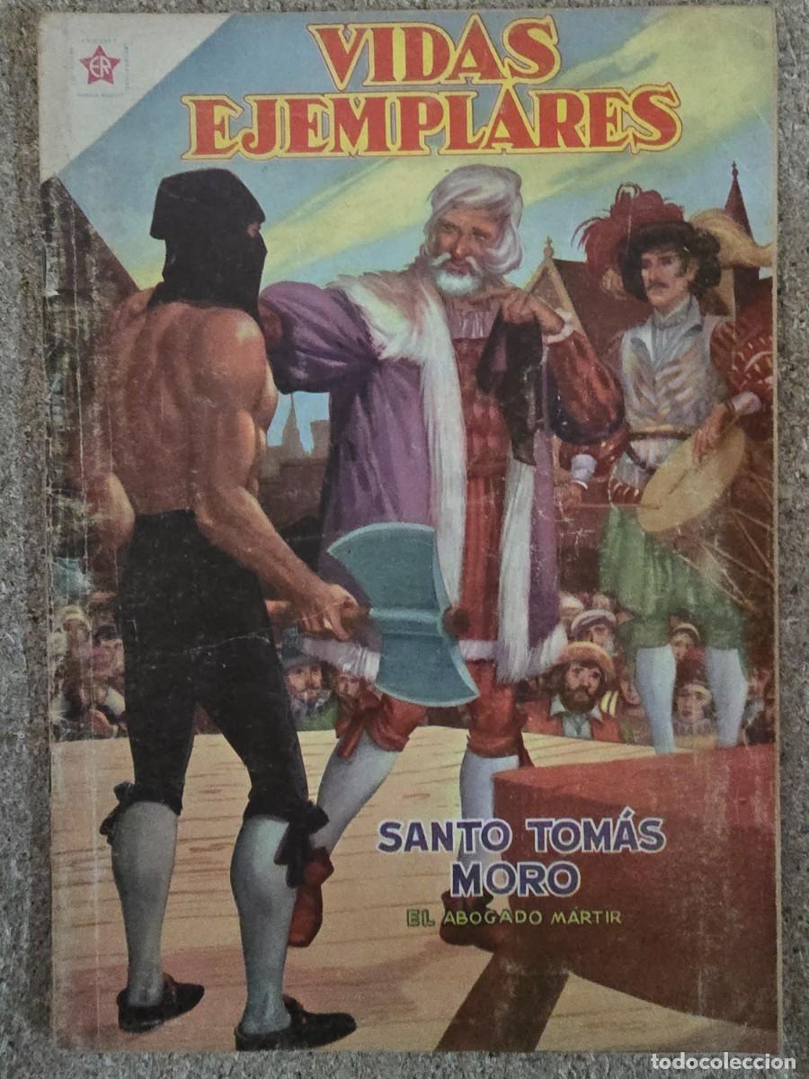 Tebeos: Vidas Ejemplares 73.Santo Tomas Moro.Novaro