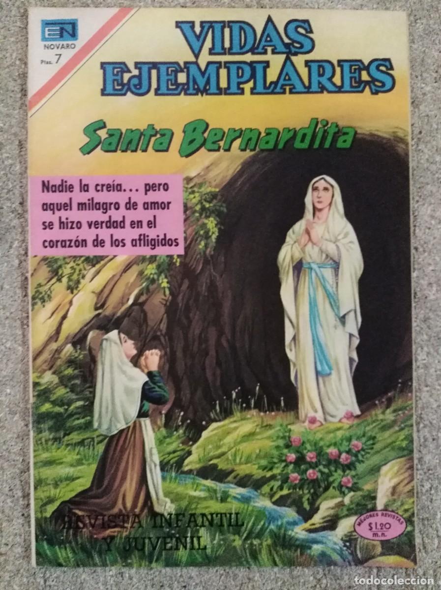 Tebeos: Vidas Ejemplares 311.Santa Bernardita.Novaro