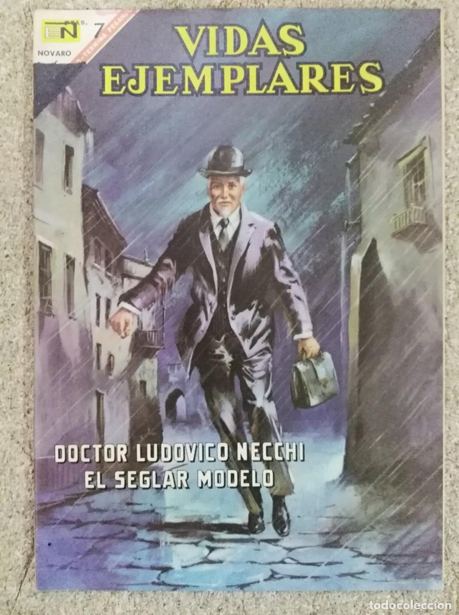 Tebeos: Vidas Ejemplares 250.Doctor Ludovico Necchi El Seglar Modelo.Novaro