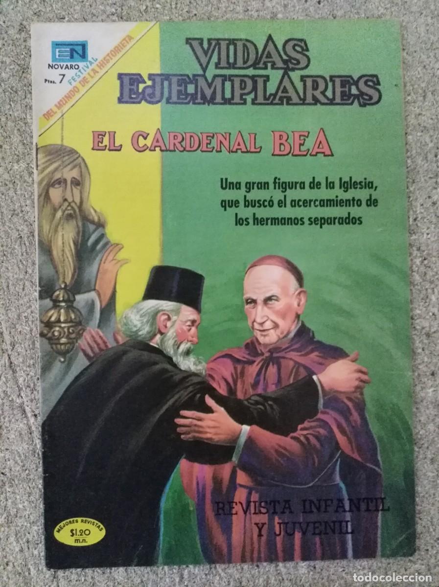 Tebeos: Vidas Ejemplares 296.El Cardenal Bea.Novaro