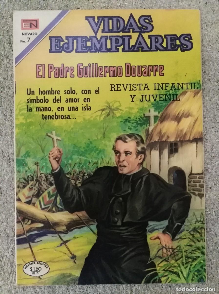 Tebeos: Vidas Ejemplares 318.El Padre Guillermo Dovarre.Novaro