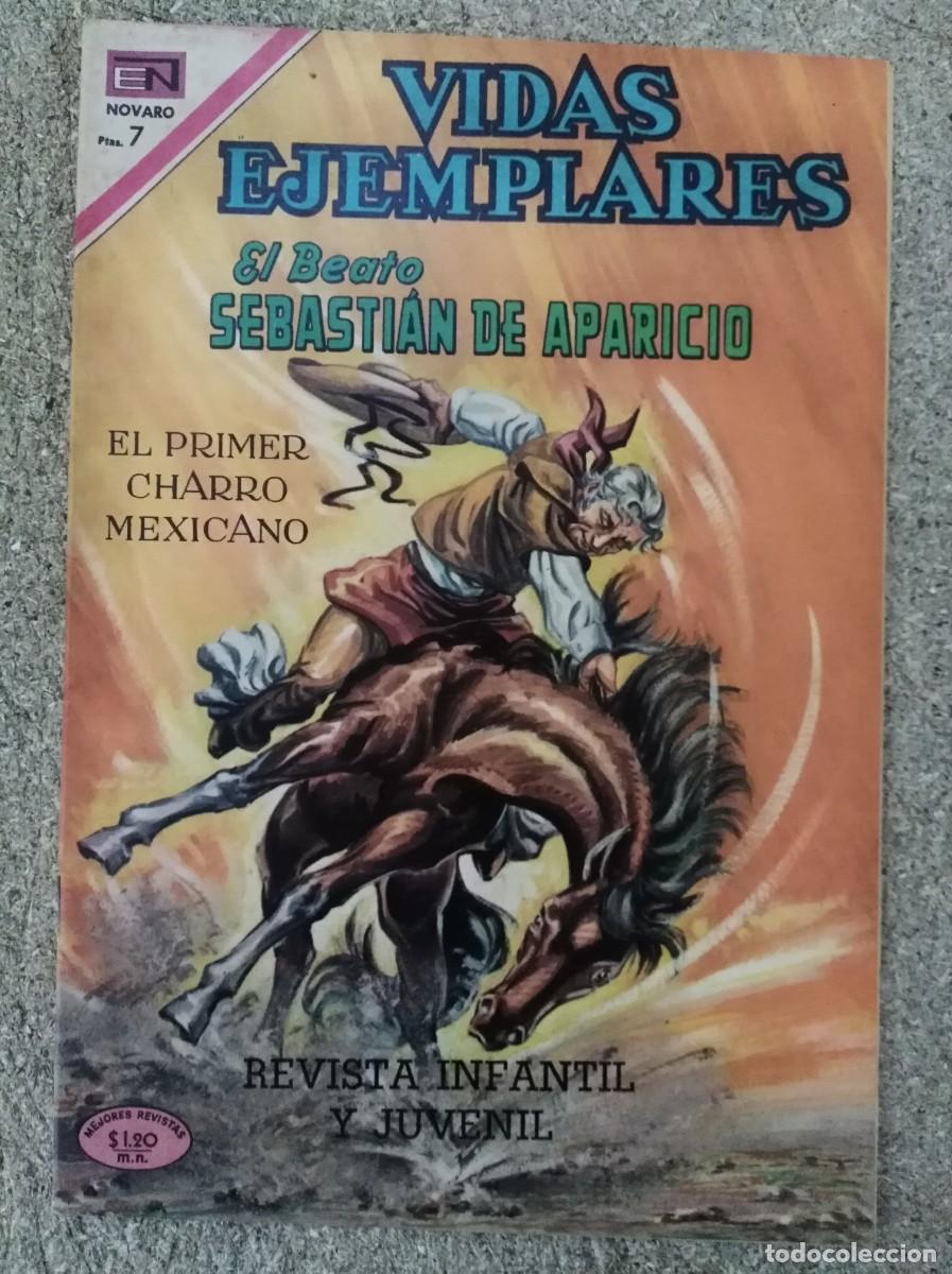 Tebeos: Vidas Ejemplares 307.El Beato Sebastian de Aparicio.Novaro