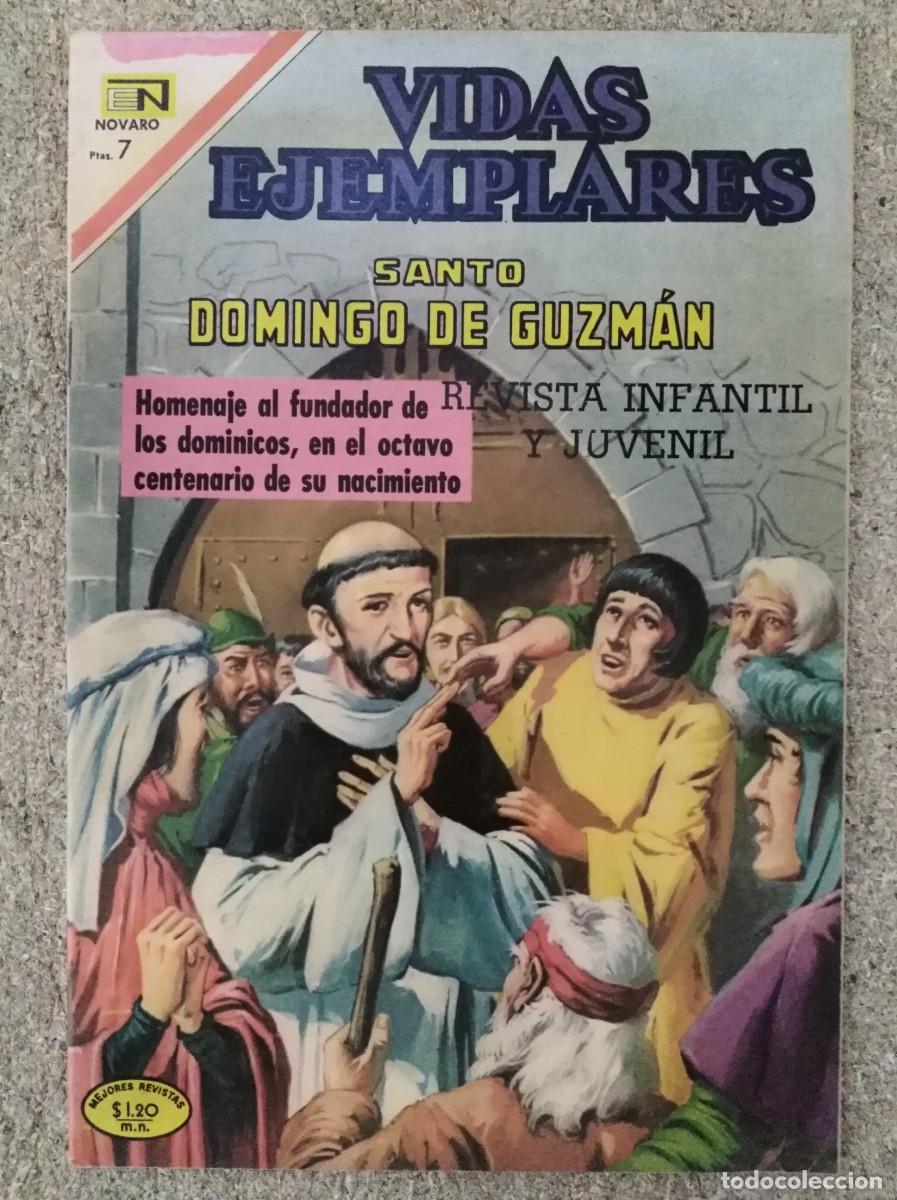 Tebeos: Vidas Ejemplares 325.Santo Domingo de Guzman.Novaro