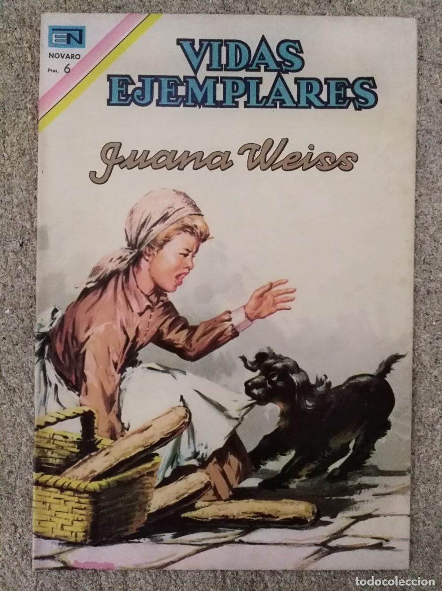 Tebeos: Vidas Ejemplares 256.Juana Weiss.Novaro