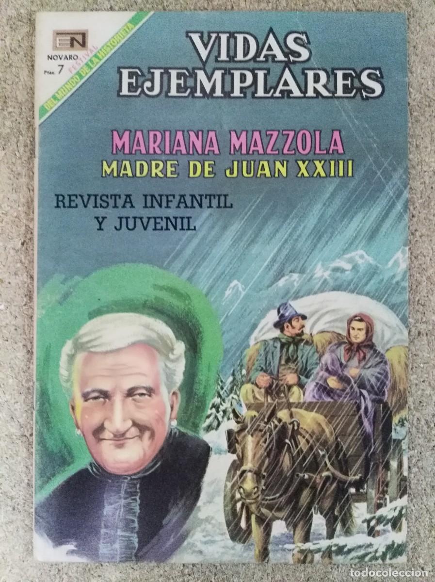 Tebeos: Vidas Ejemplares 293.Mariana Mazzola Madre de Juan XXIII.Novaro