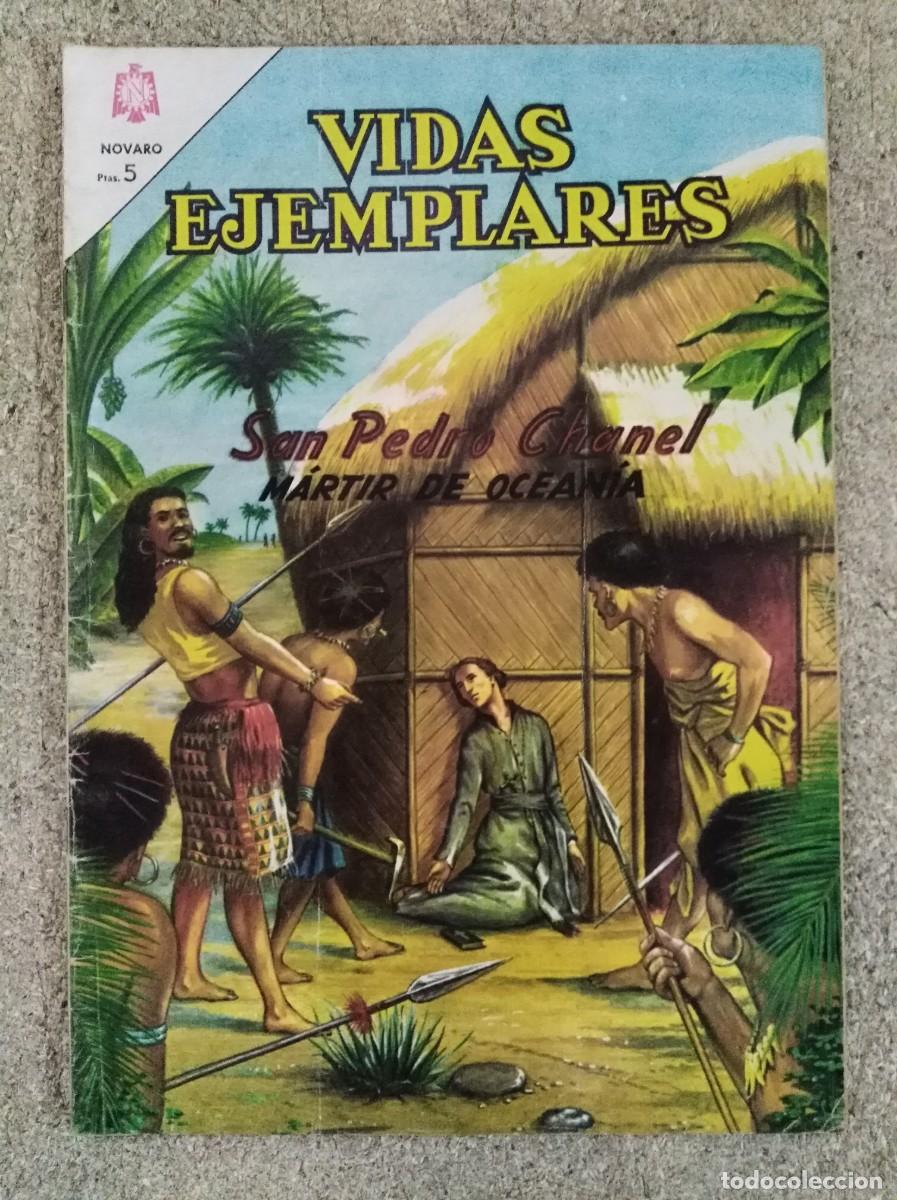 Tebeos: Vidas Ejemplares 177.San Pedro Chanel Martir de Oceania.Novaro
