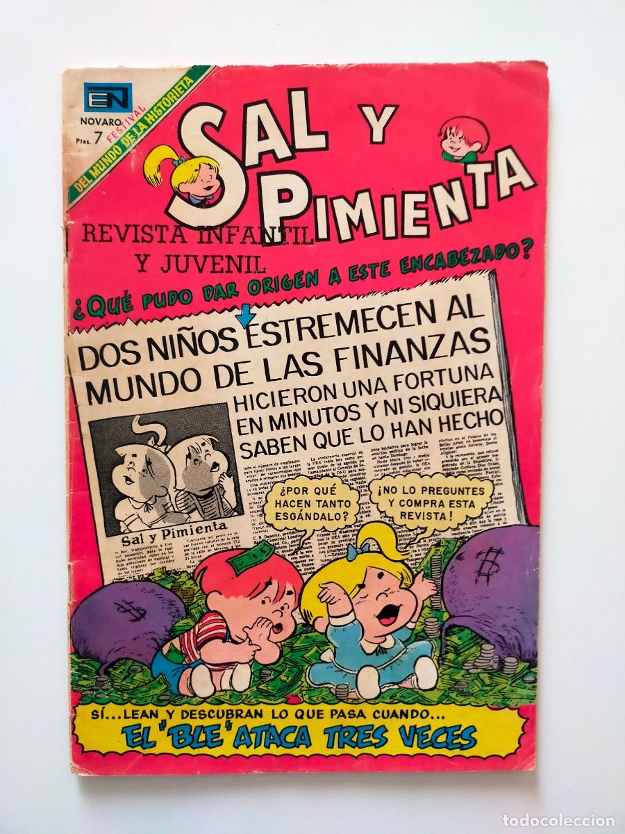 Tebeos: SAL Y PIMIENTA N&ordm; 53 A&ntilde;o V - Editorial Novaro 1969