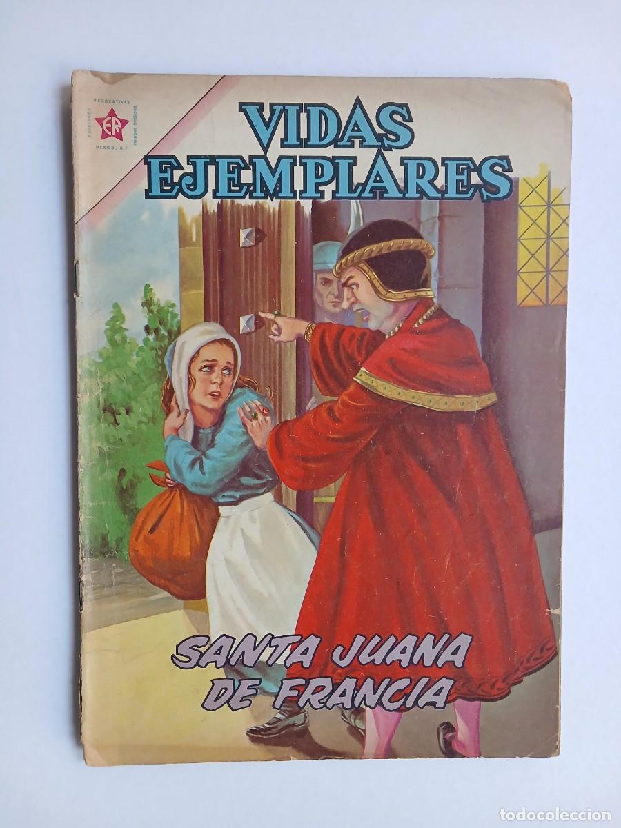 Tebeos: Vidas Ejemplares n&deg; 134 (1962) - Santa Juana de Francia! - original editorial Novaro