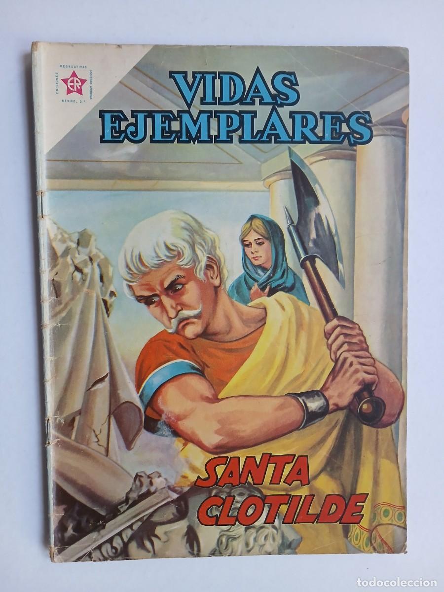 Tebeos: Vidas Ejemplares n&deg; 124 (1962) - Santa Clotilde - original editorial Novaro