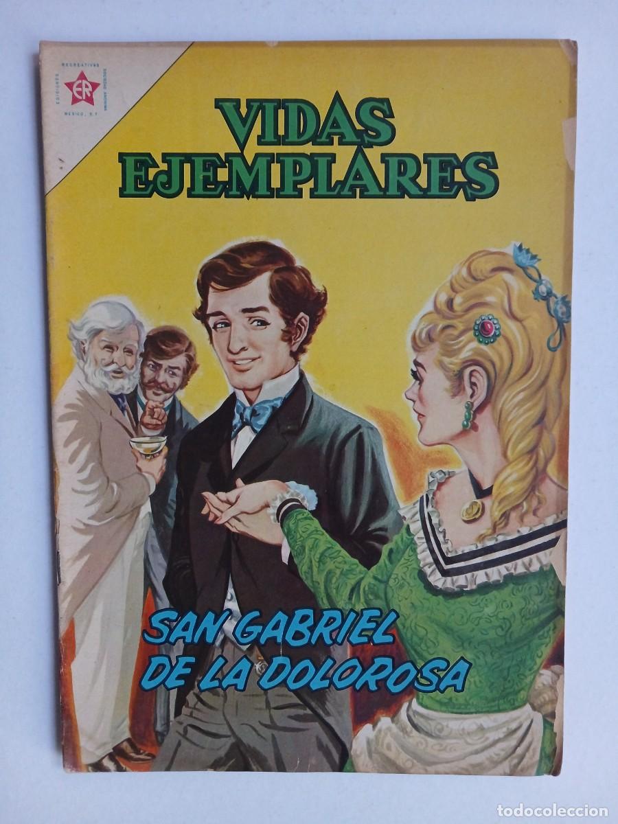 Tebeos: Vidas Ejemplares n&deg; 138 (1962) - San Gabriel de la Dolorosa! - original editorial Novaro