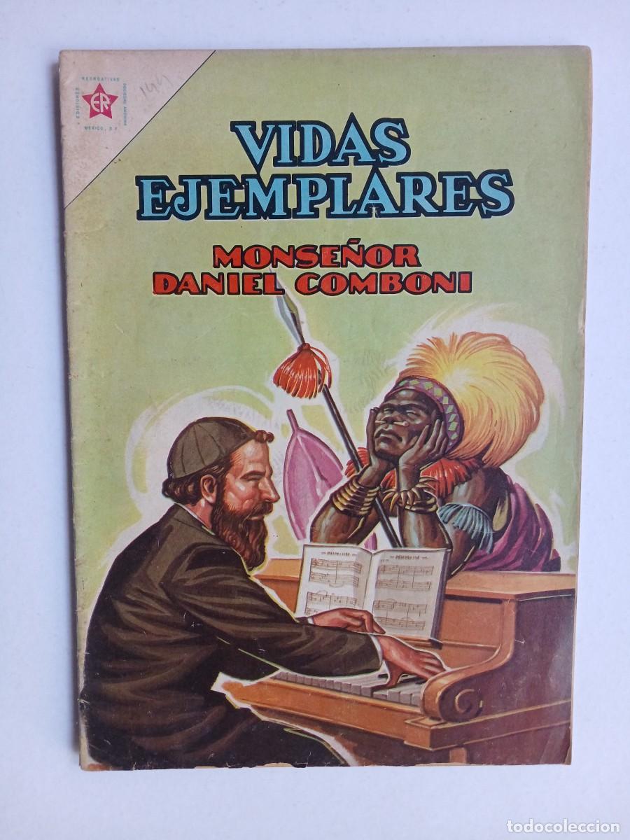 Tebeos: Vidas Ejemplares n&deg; 144 (1963) - Mose&ntilde;or Daniel Comboni! - original editorial Novaro