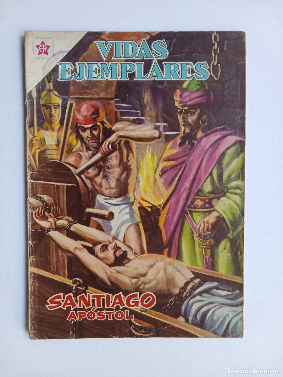 Tebeos: Vidas Ejemplares n&deg; 147 (1963) - Santiago Ap&oacute;stol - original editorial Novaro