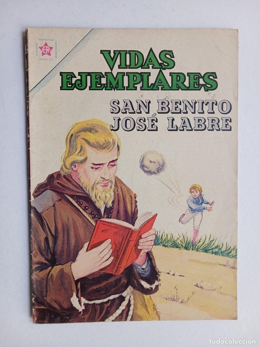 Tebeos: Vidas Ejemplares n&deg; 154 (1963) - San Benito Jos&eacute; Labre! - original editorial Novaro