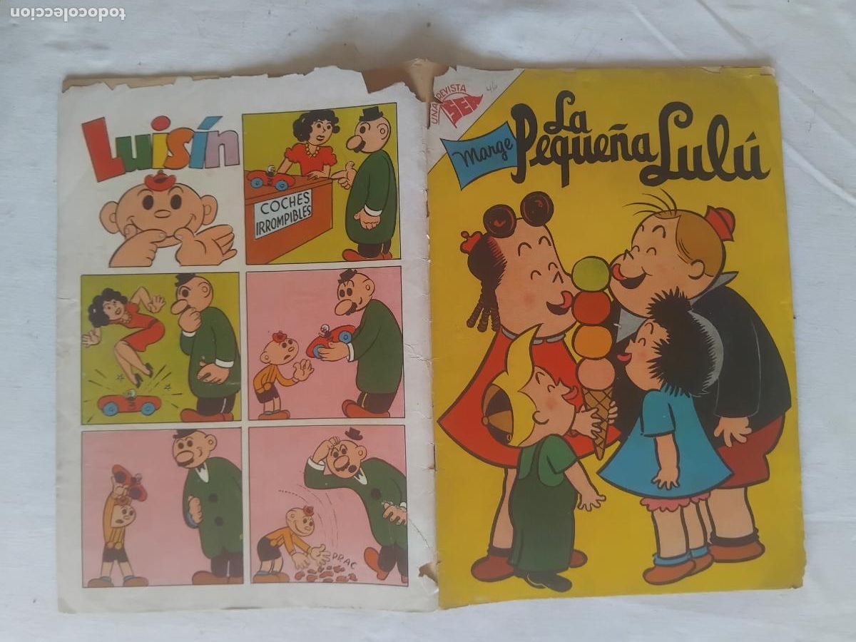 Tebeos: MARGE LA PEQUE&Ntilde;A LULU N&ordm; 46. SEA NOVARO 1955