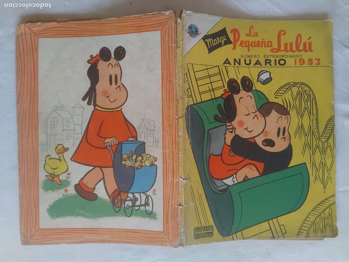 Tebeos: MARGE LA PEQUE&Ntilde;A LULU NUMERO EXTRAORDINARIO ANUARIO 1953. NOVARO