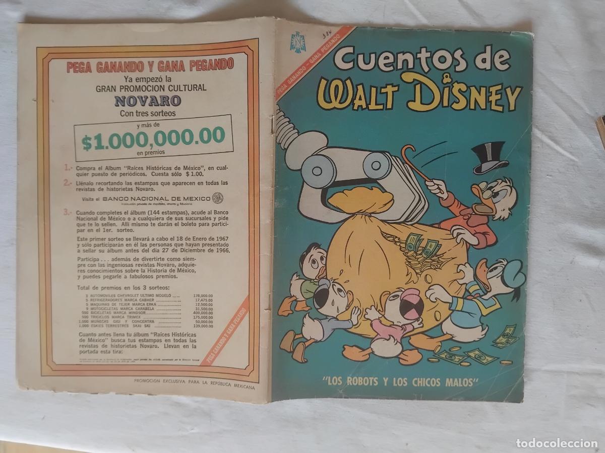 Tebeos: CUENTOS DE WALT DISNEY N&ordm; 384 NOVARO 1966