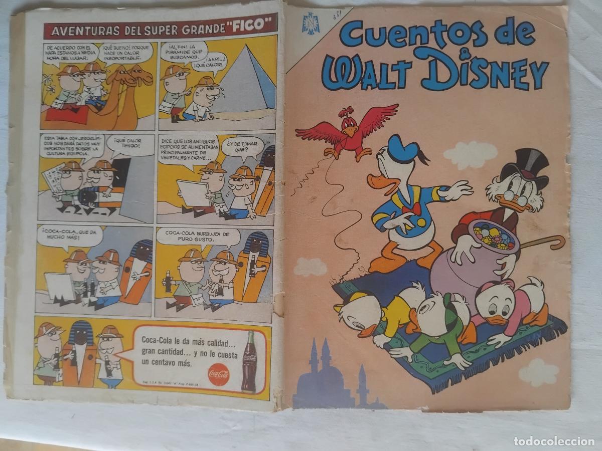 Tebeos: CUENTOS DE WALT DISNEY N&ordm; 351 NOVARO 1965