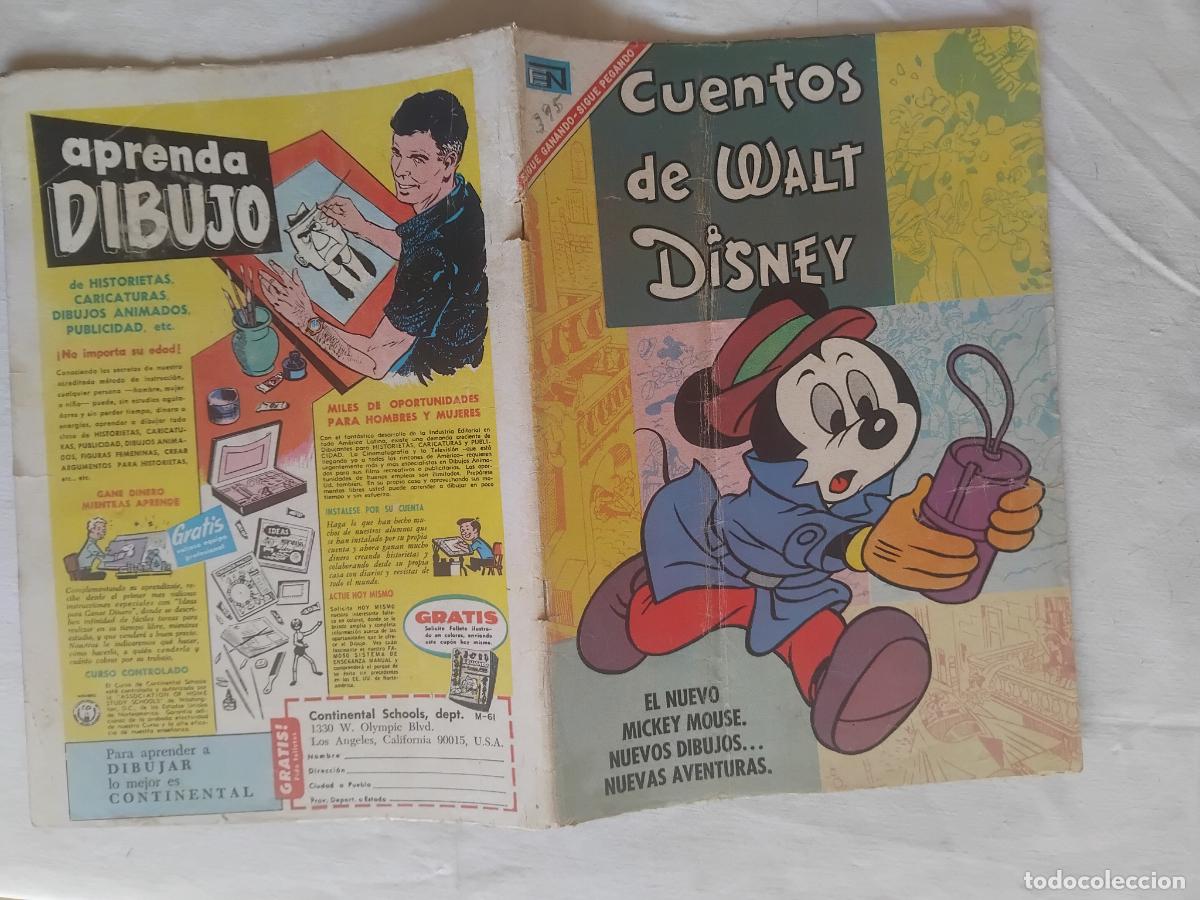 Tebeos: CUENTOS DE WALT DISNEY N&ordm; 395 NOVARO 1967