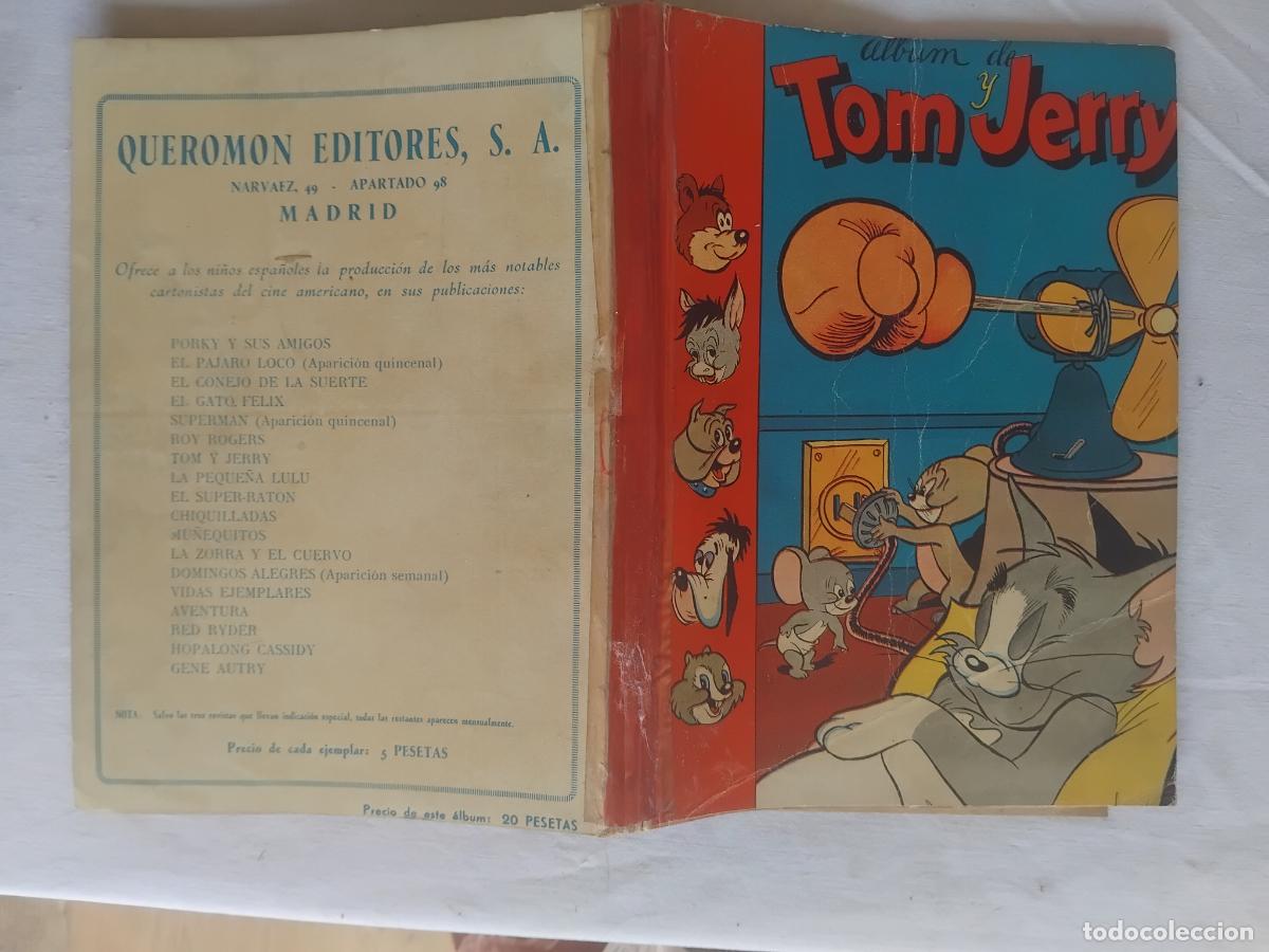 Tebeos: ALBUM DE TOM Y JERRY CON LOS NUMEROS 13, 14, 15 y 16. NOVARO
