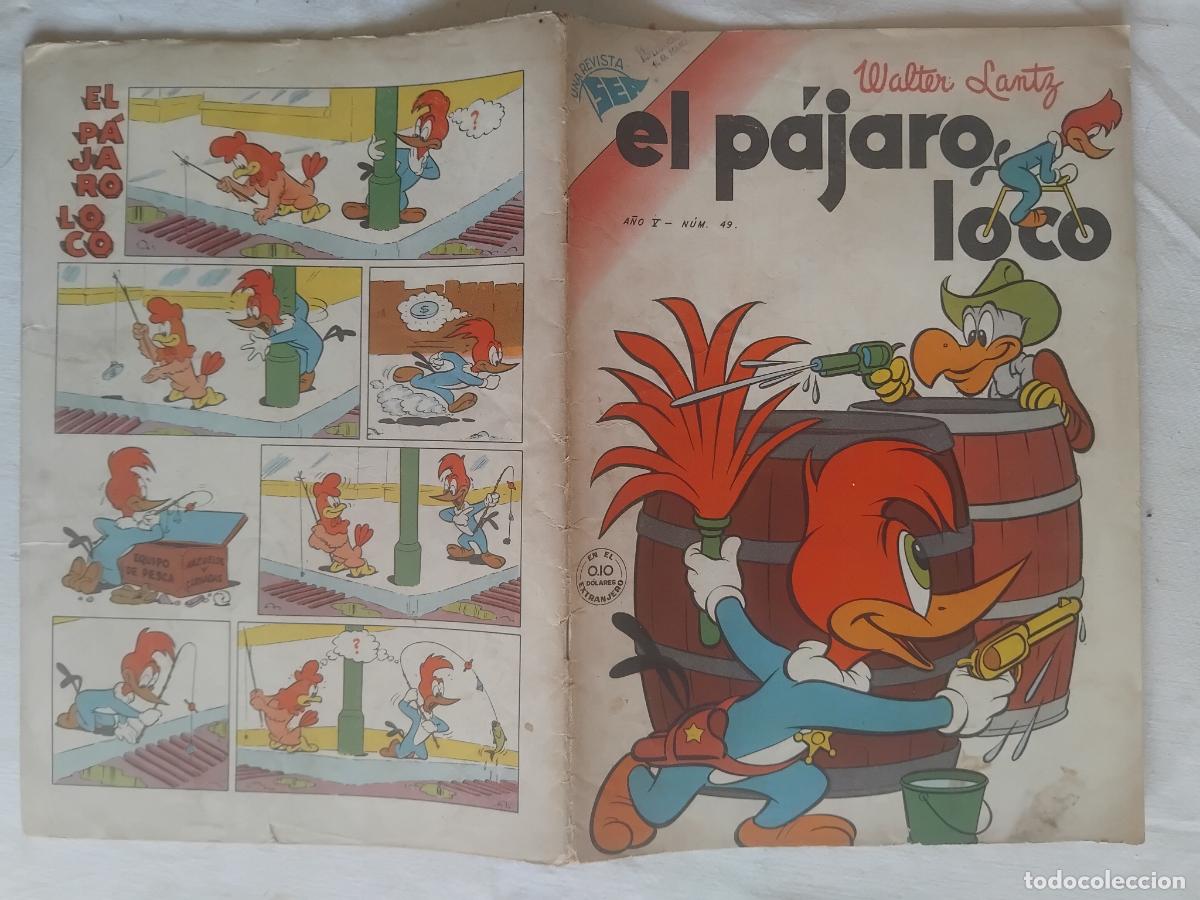 Tebeos: EL PAJARO LOCO.N&ordm; 49. SEA NOVARO 1954.