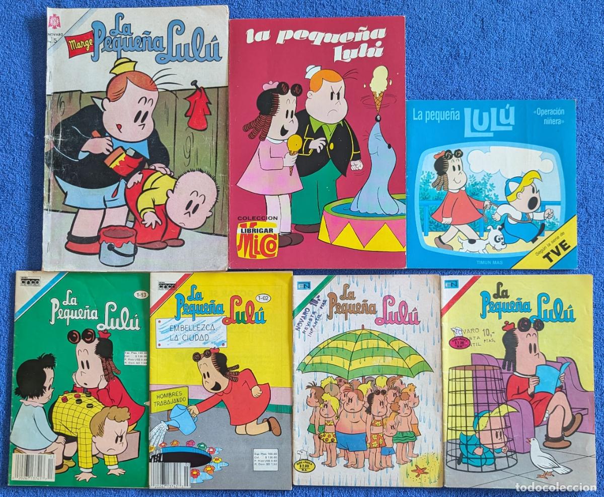 Tebeos: Lote de tebeos de La Pequela Lul&uacute; (Novaro, Cinco, Timun Mas, etc ...)