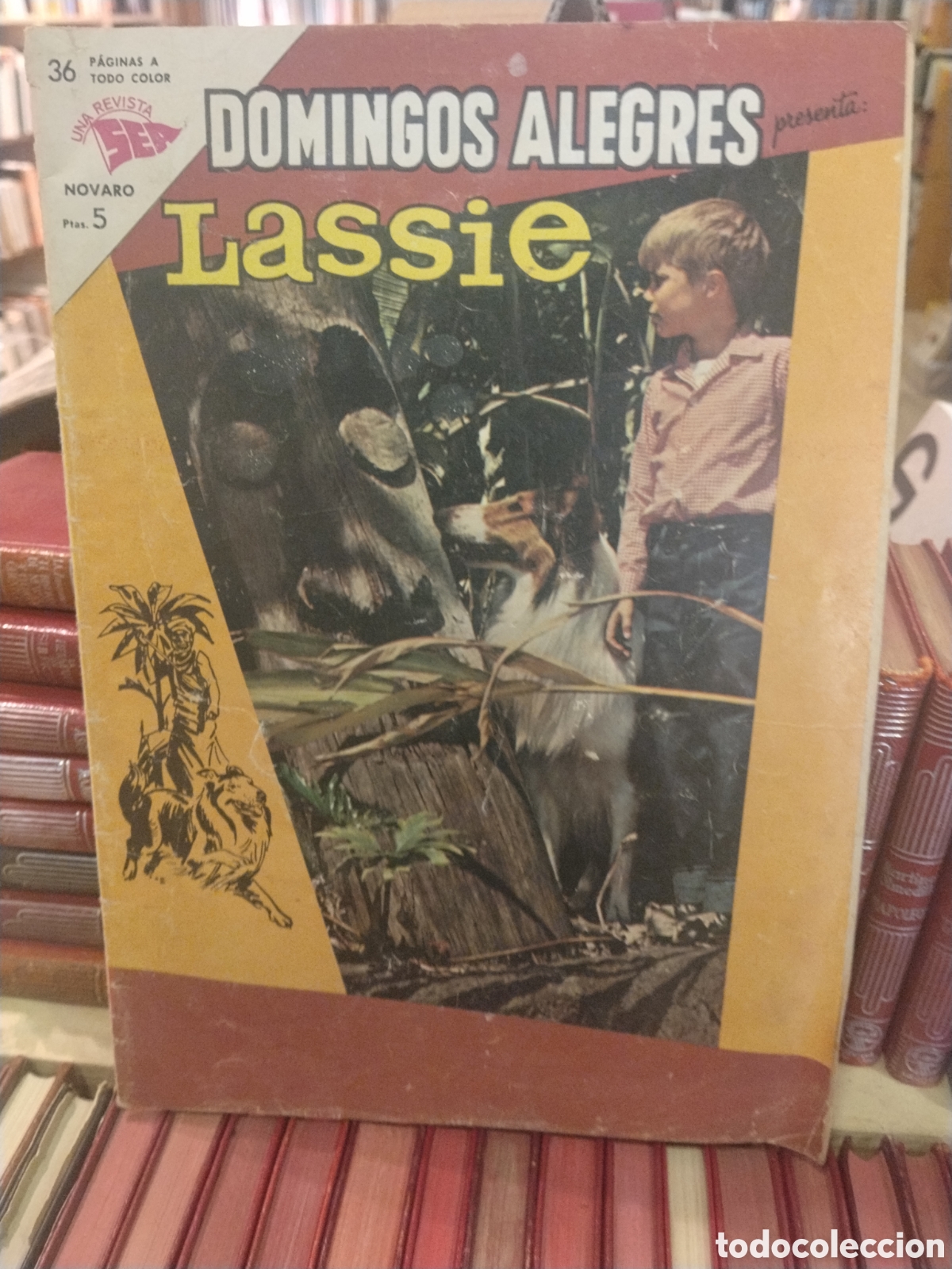 Tebeos: Domingos alegres. Lassie. N 494 - Foto 1
