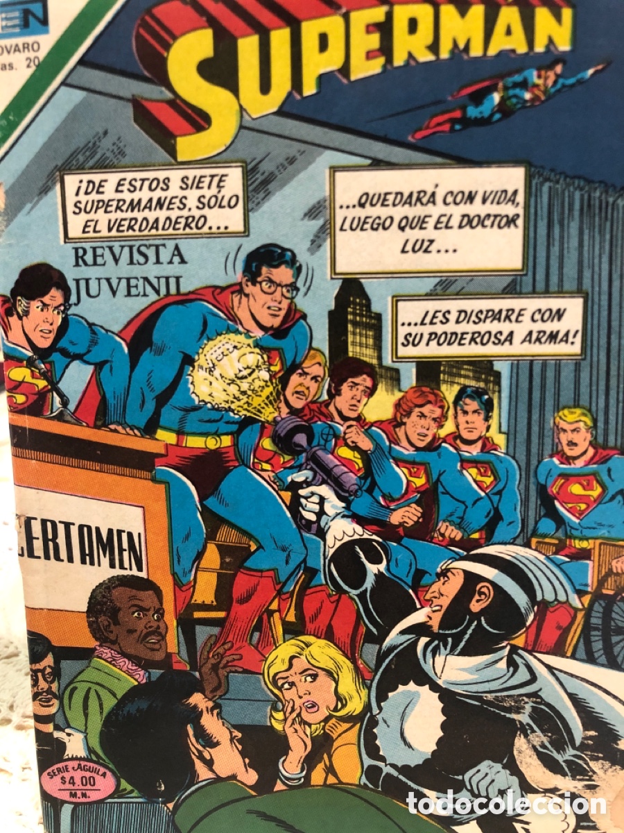 Tebeos: Superman. Novaro. Serie &Aacute;guila, N&ordm; 2-1172
