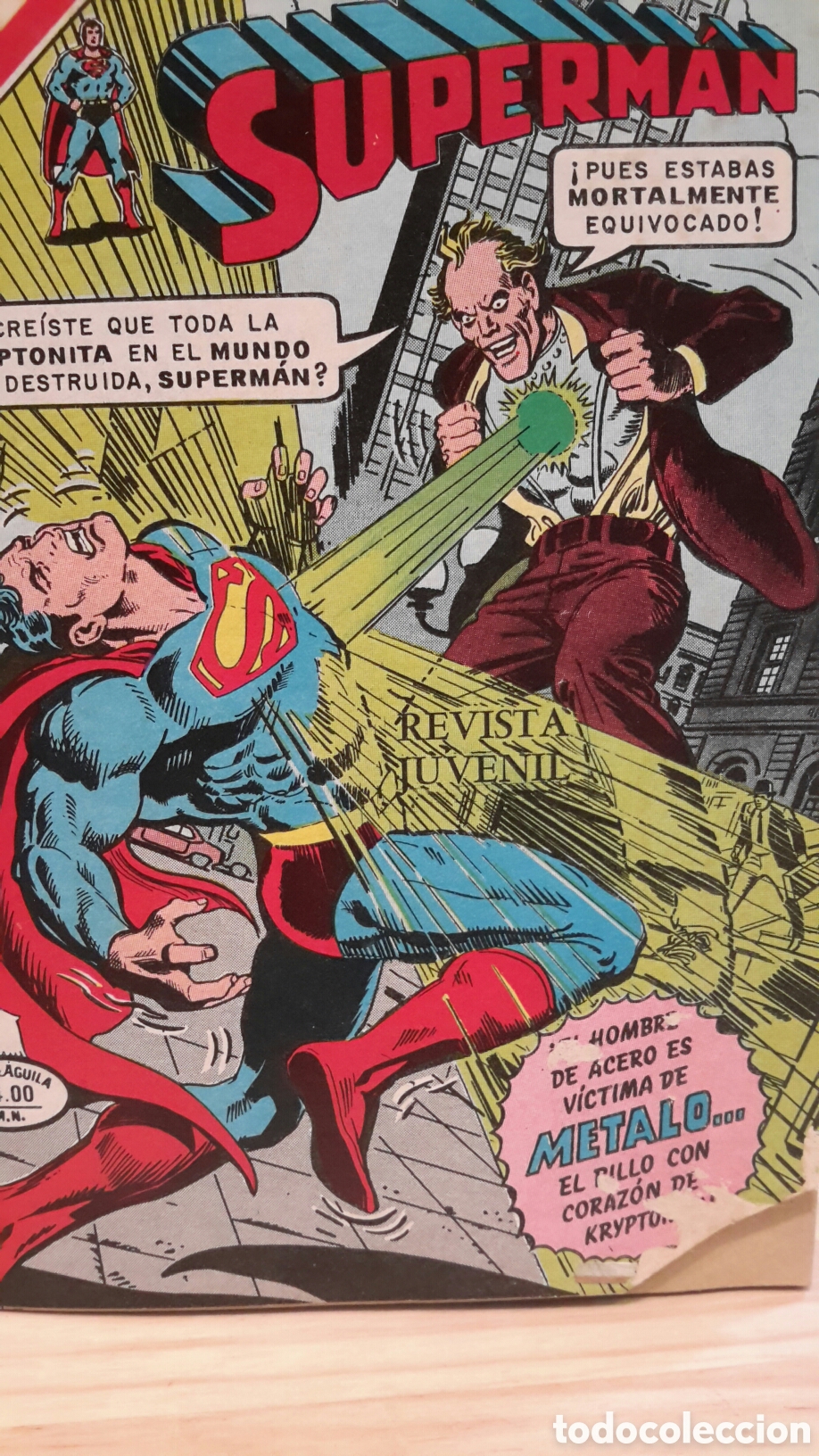 Tebeos: Superman. Novaro. Serie &Aacute;guila, N&deg; 2-1170
