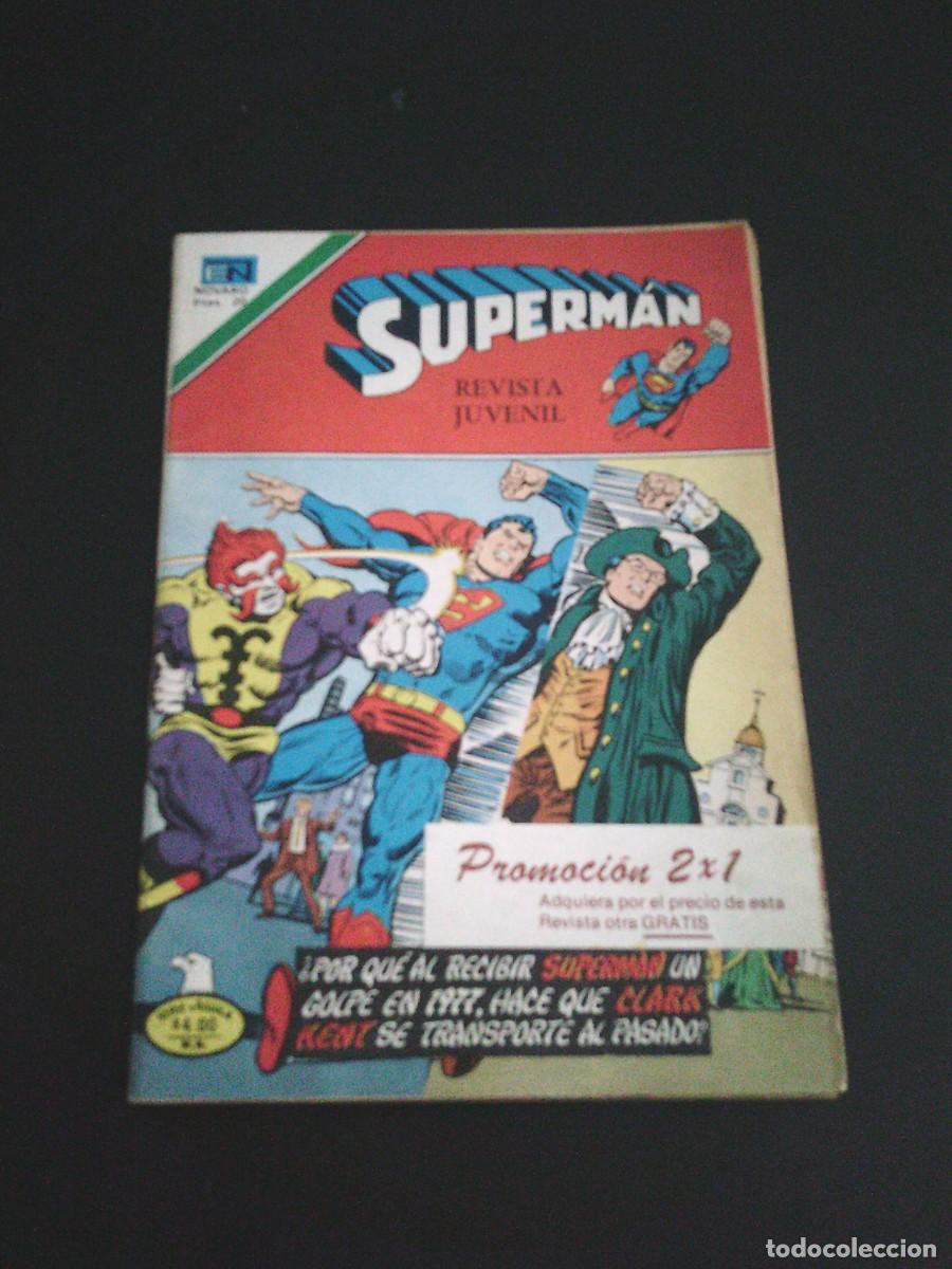 Tebeos: SUPERMAN - SERIE AGUILA - NUMERO 2 - 1128 Y CAMPEONES DE LA JUSTICIA 2 - 886 - NOVARO - CJ 252