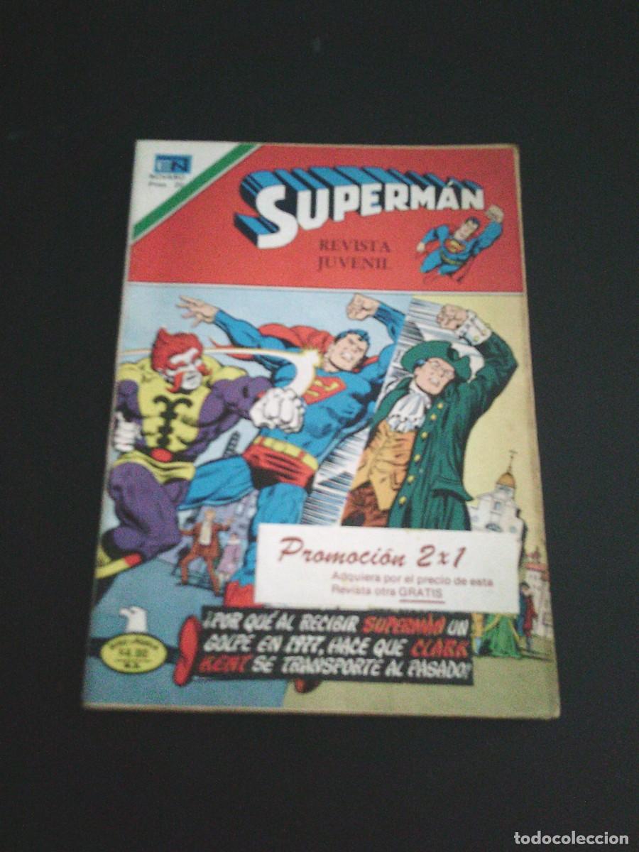 Tebeos: SUPERMAN - SERIE AGUILA - NUMERO 2 - 1128 Y TARZAN 2 - 552 - PROMOCION 2X1 - NOVARO - CJ 252
