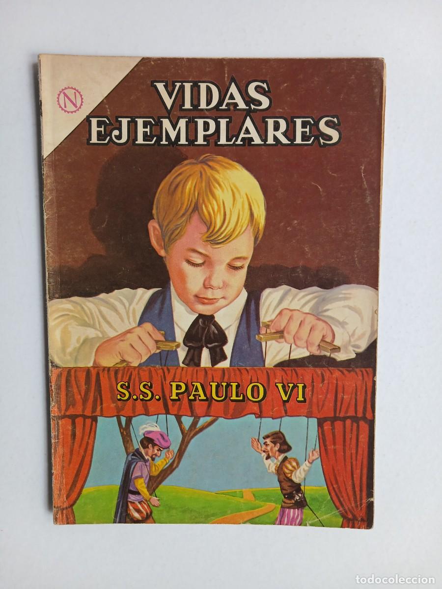 Tebeos: Vidas Ejemplares n&deg; 170 (1964) - S. S. Paulo VI - original editorial Novaro