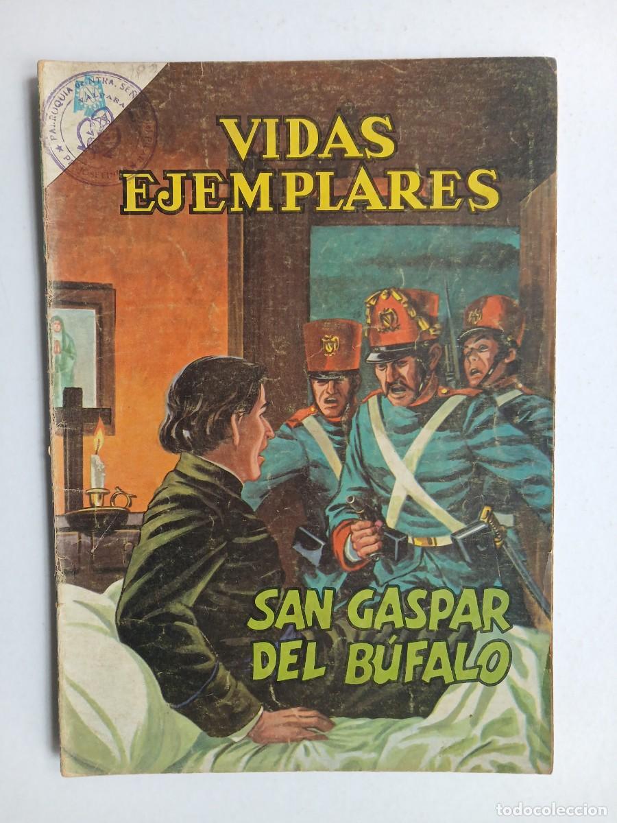 Tebeos: Vidas Ejemplares n&deg; 182 (1964) - San Gaspar del B&uacute;falo! - original editorial Novaro