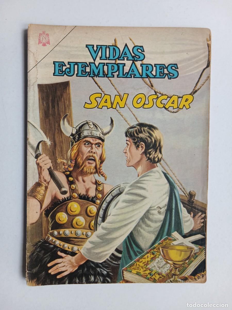 Livros de Banda Desenhada: Vidas Ejemplares n&deg; 208 (1965) - San Oscar! - original editorial Novaro