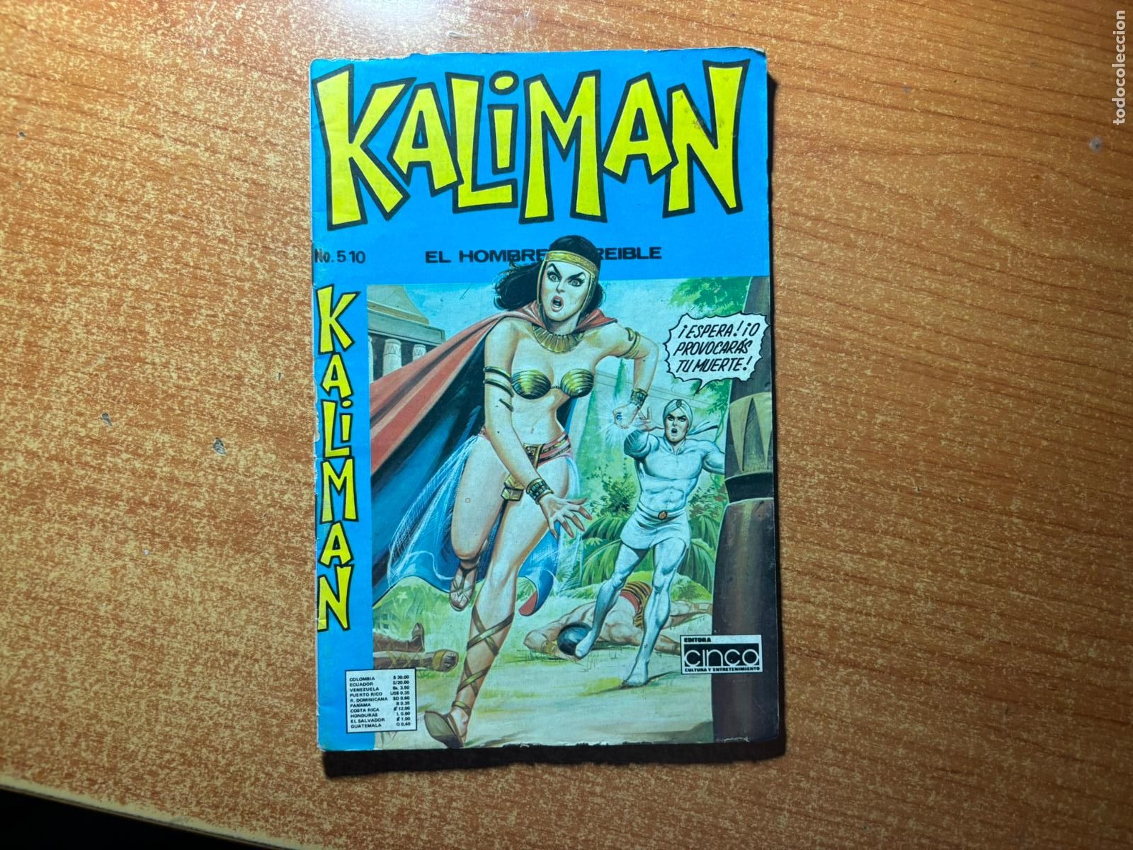 Tebeos: KALIMAN EL HOMBRE INCREIBLE N&ordm; 510 EDICIONES CINCO