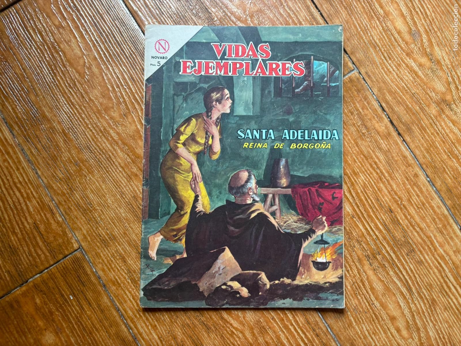 Tebeos: VIDAS EJEMPLARES N&ordm; 59 SANTA ADELAIDA EDITORIAL NOVARO